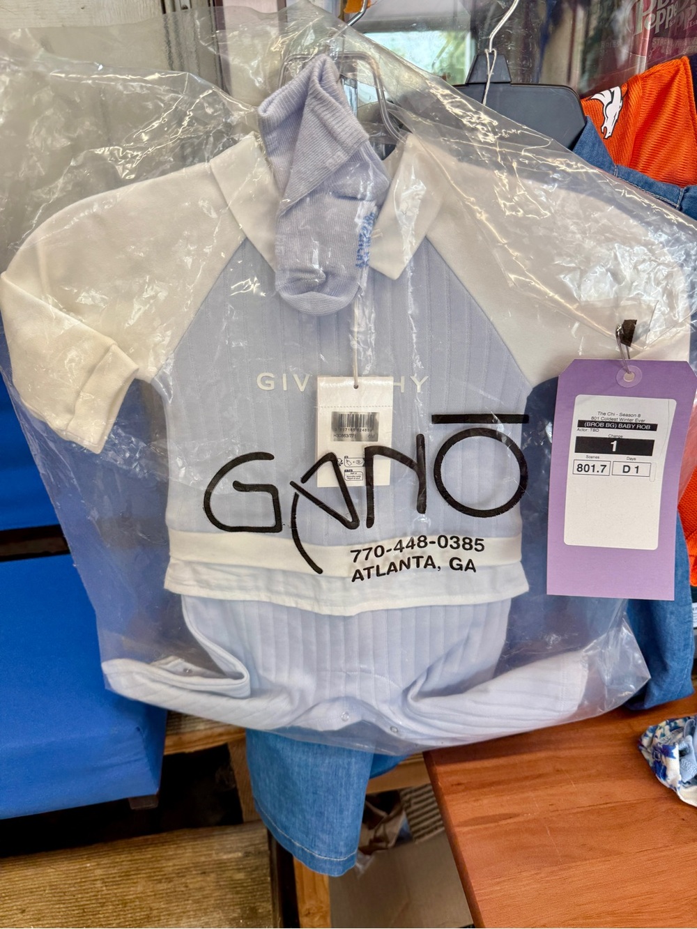 Givenchy Kids Romper and Sock Set